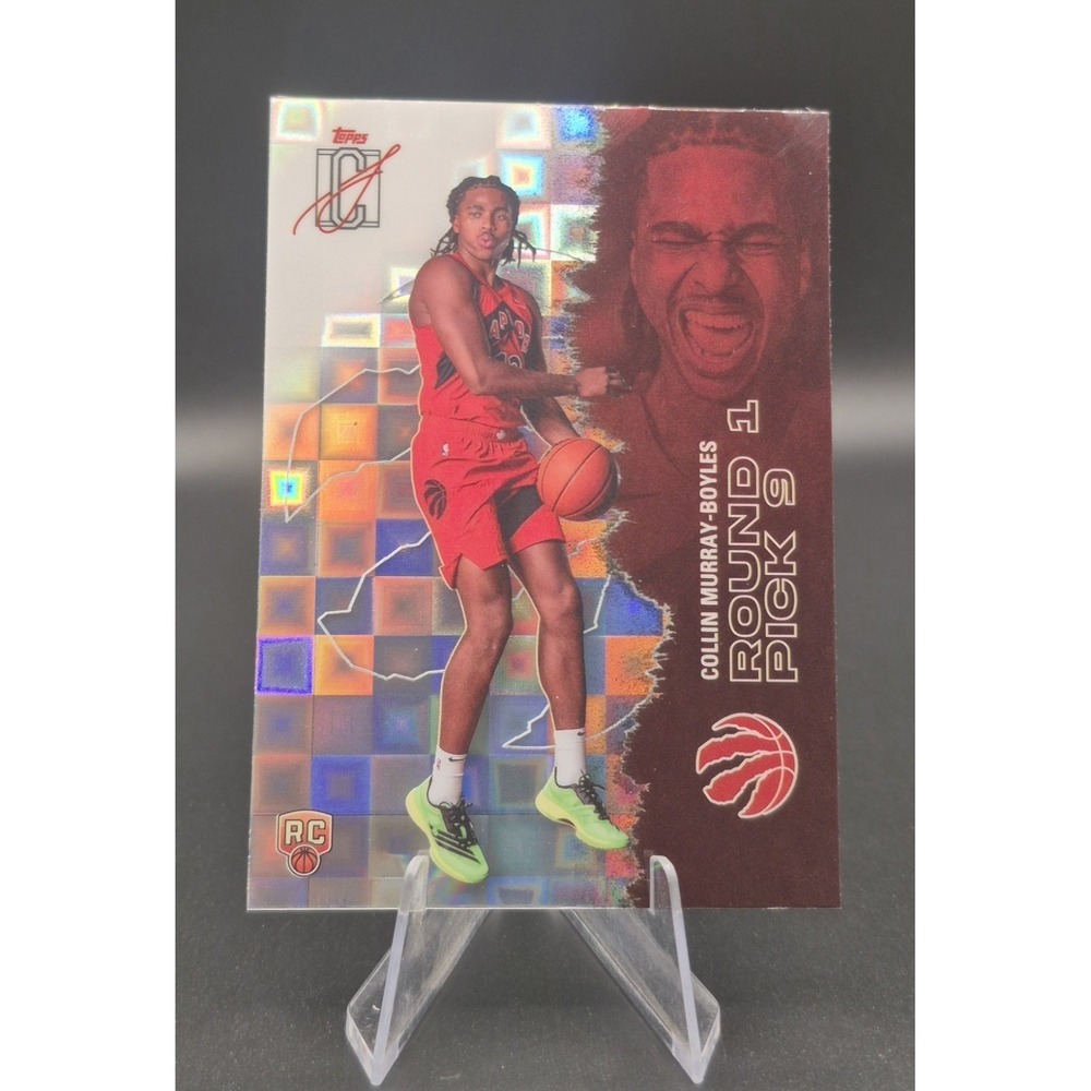 2026 Topps Collin Murray-Boyles 106 Silver Pandora SP Raptors Rookie Card